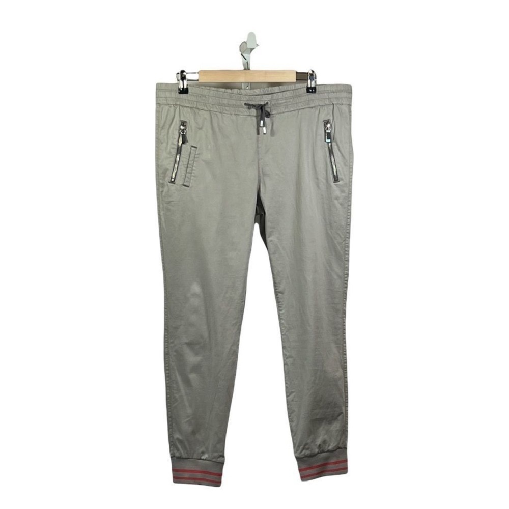 MOS MOSH Women’s Soft Tailored Levon Track Pant Gray Size 42/12